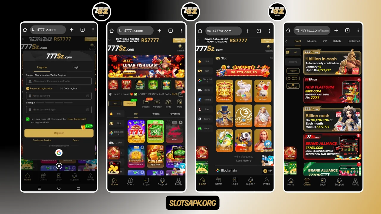 Features Of 777SZ Game